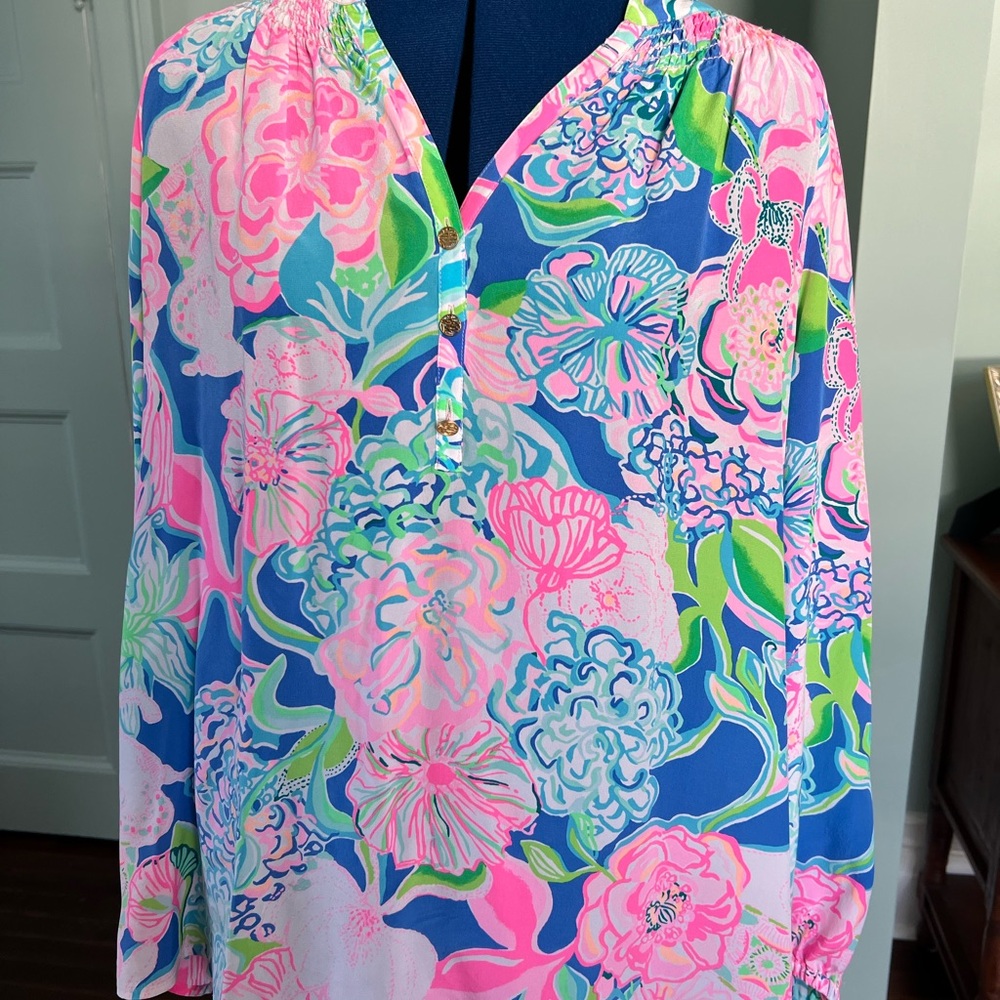 Floral Print Women's Top